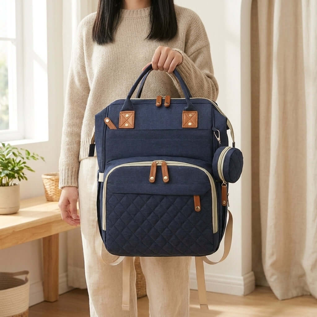 Navy Diaper Backpack