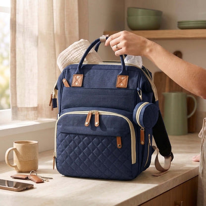 Navy Diaper Backpack