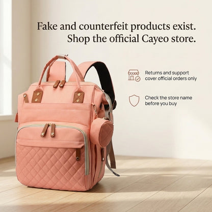 Pink Diaper Backpack