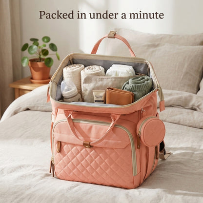 Pink Diaper Backpack