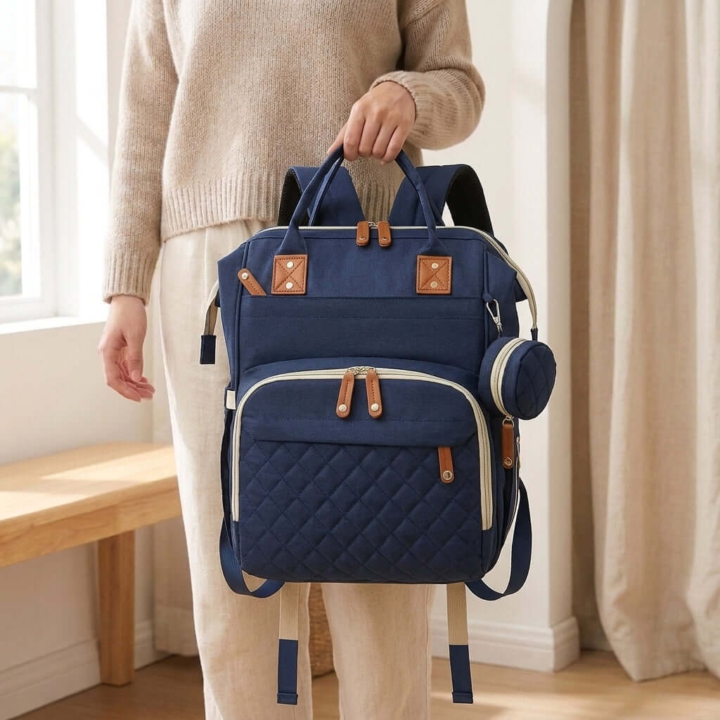 Navy Diaper Backpack