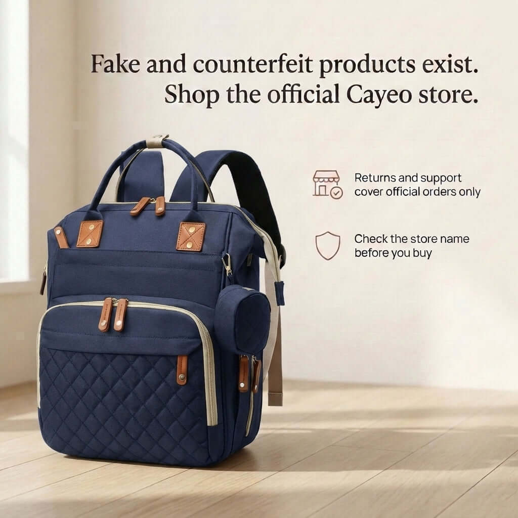 Navy Diaper Backpack
